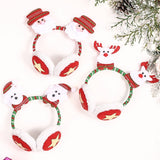 CHRISTMAS DECORATIONS CARTOON EARMUFFS HAIRPIN_CWAHA3378
