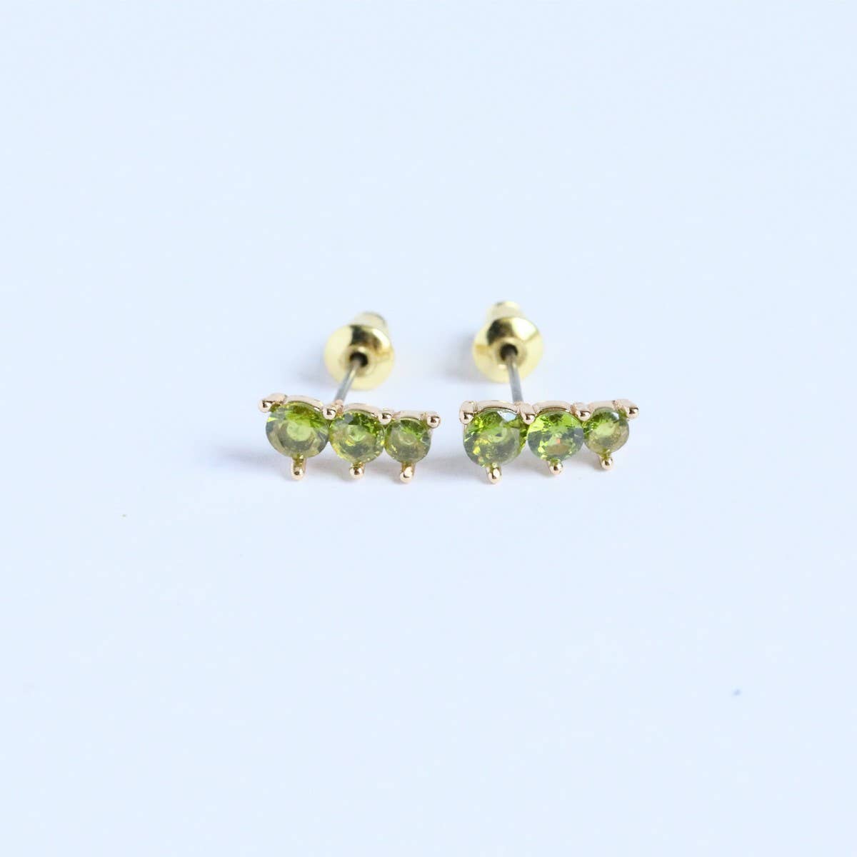 DECEMBER BIRTHSTONE STUD EARRINGS VINTAGE GIFT_CWAJE5111