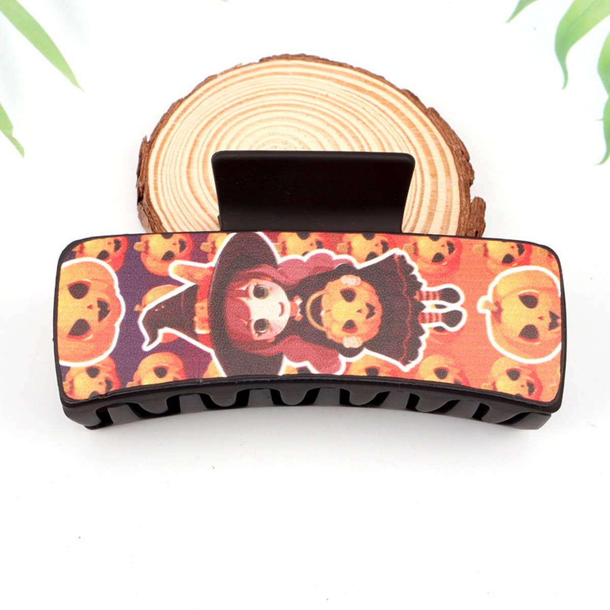 HALLOWEEN EUROPEAN AND AMERICAN PRINT HAIRPIN_CWAHA1465