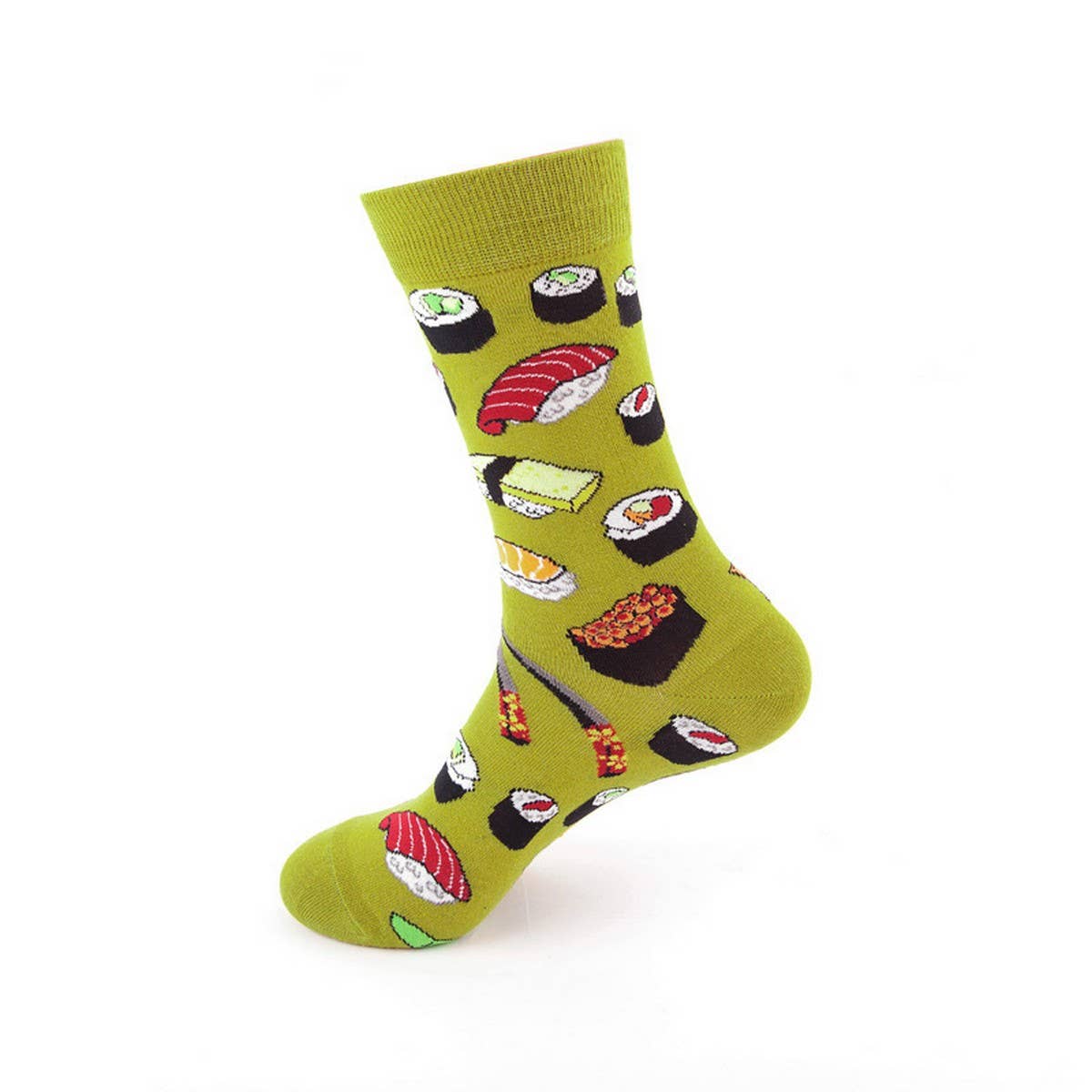 CASUAL GEOMETRIC CARTOON PRINT SOCKS_CWMS1012