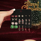 CREATIVE PENDANT DESIGN CHRISTMAS EARRINGS SET_CWMM2626