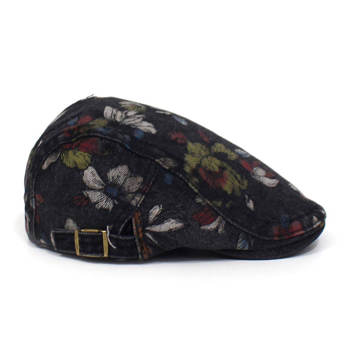 RETRO 2024 NEW PRINTED FLOWER BERET_CWAB2919