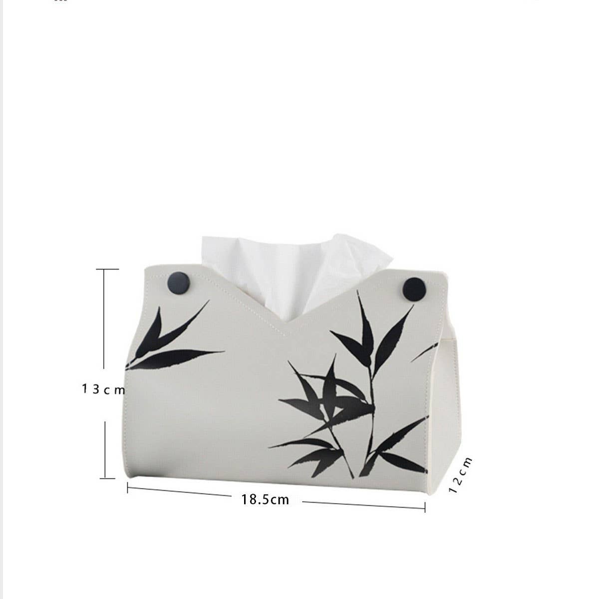 NEW BAMBOO LEAF INK BAMBOO SIMPLE TISSUE BOX_CWMM2253