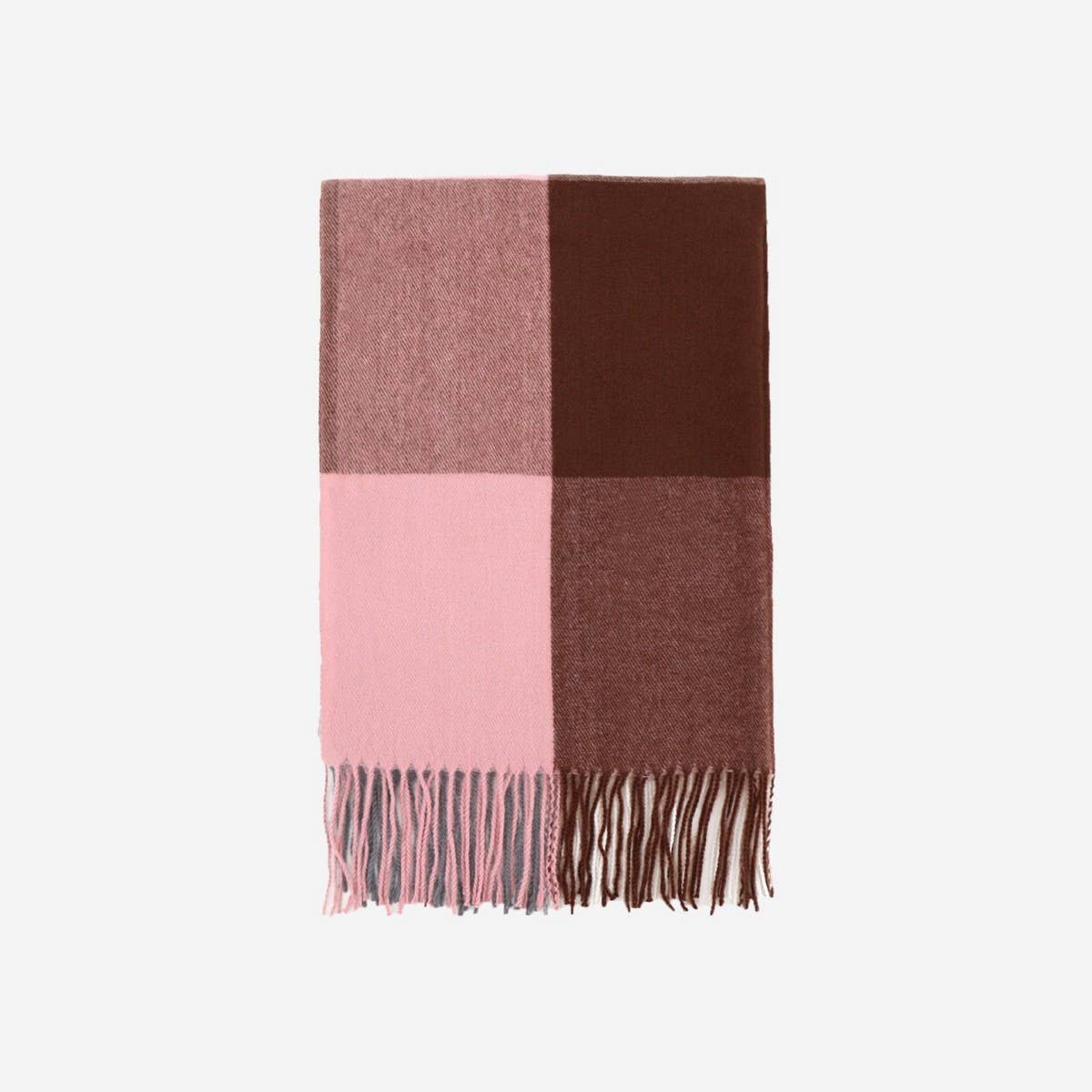 PLAID THICK SCARF UNISEX WINTER WARM SHAWL_CWASC1101