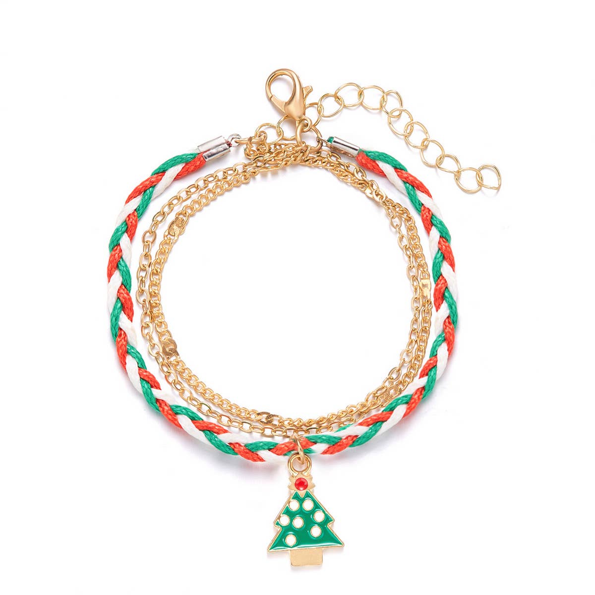 CHRISTMAS HANDMADE CHAIN BRACELET_CWAJE2406