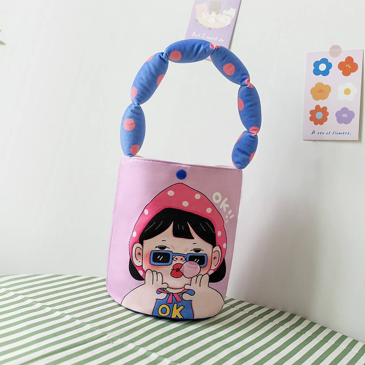 COZY PADDED CARTOON HANDBAG KIDS GIFT_CWAB5591