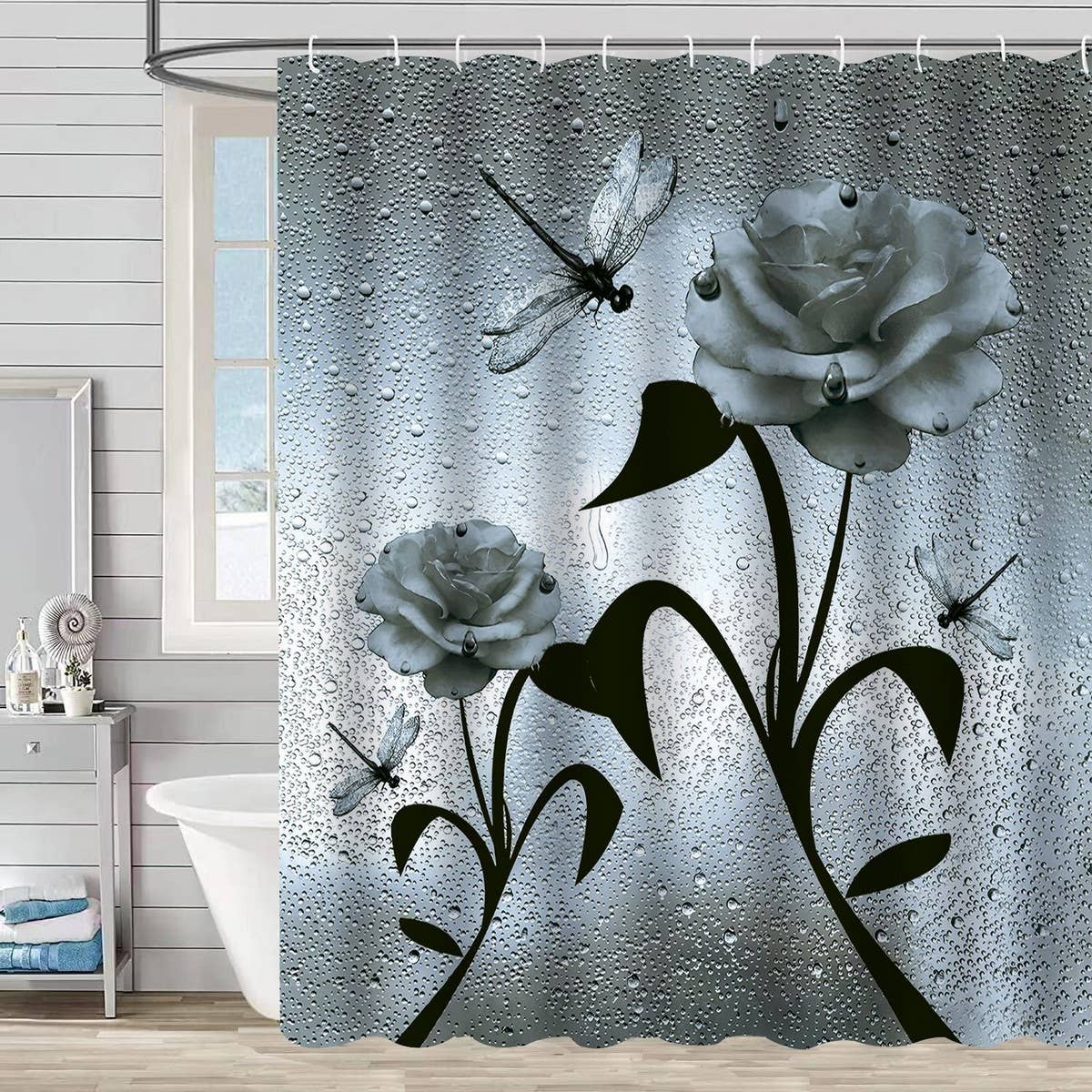 HOT SELLING PRINTED WATERPROOF SHOWER CURTAIN_CWMM1799