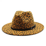 Woolen Hat With Wide Brim Gentlemans Jazz Hat_Cwah2574