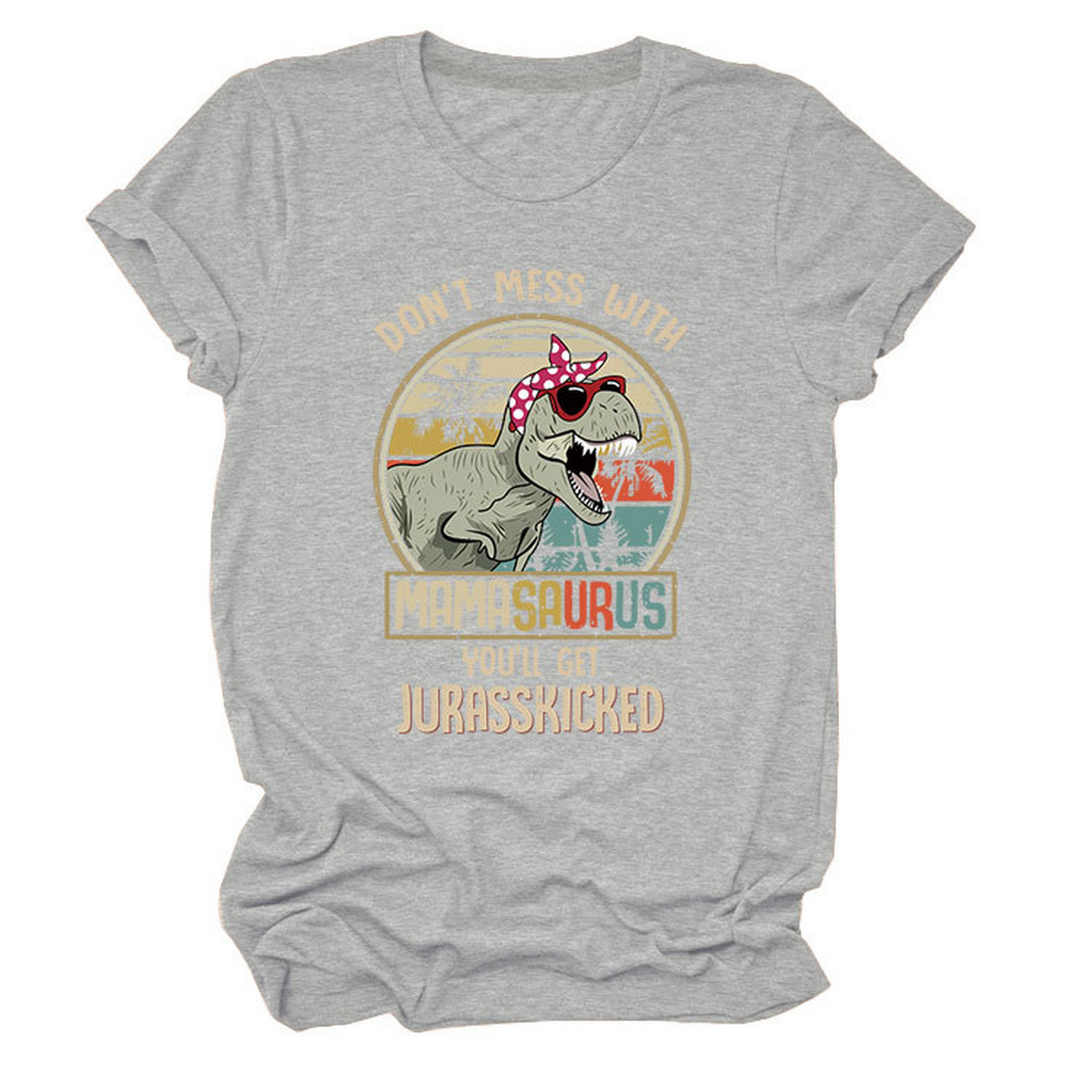 STYLISH WOMENS TEE DONT MESS WITH PRINT_CWTTS1524