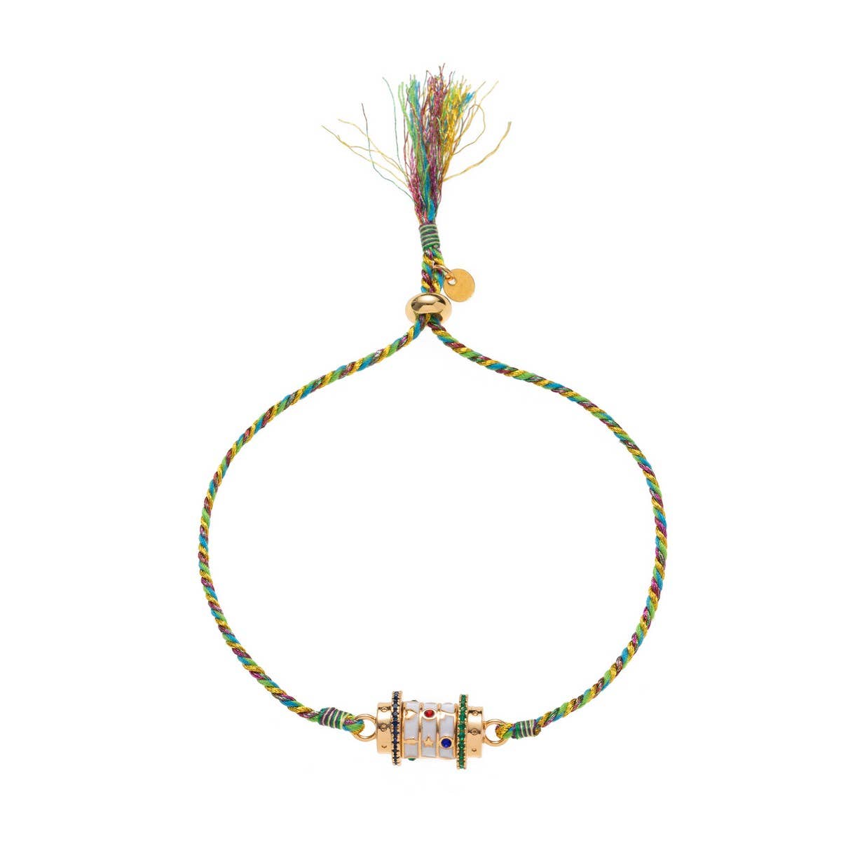 LITERARY STAR TAROT PENDANT COLORED BRACELET_CWMM5524