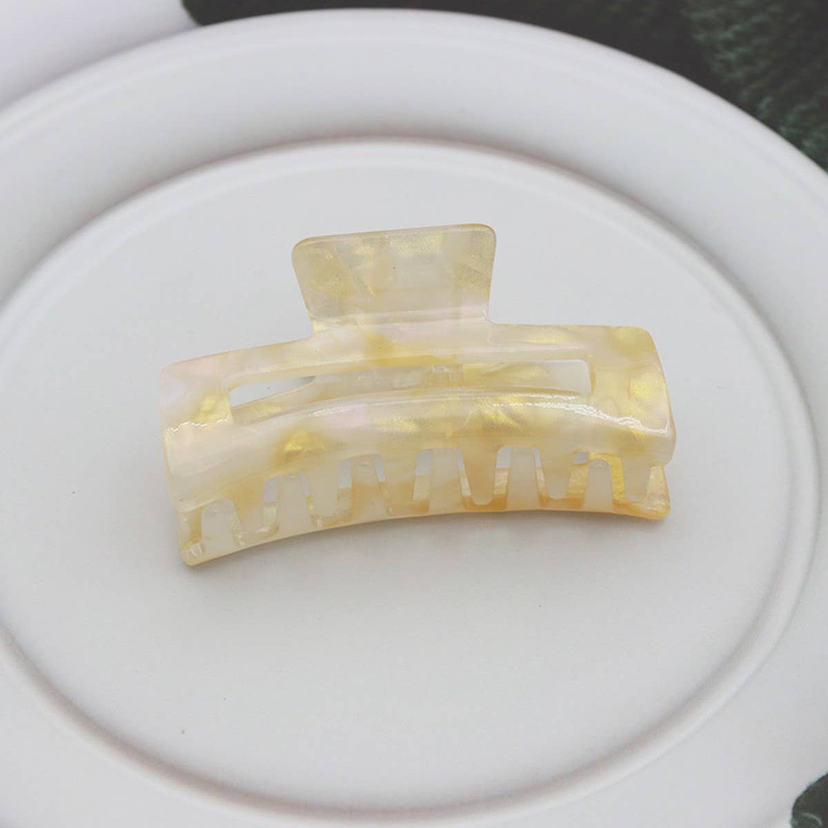 COLORFUL MERMAID HOLLOW SQUARE HAIRPIN_CWAHA2609