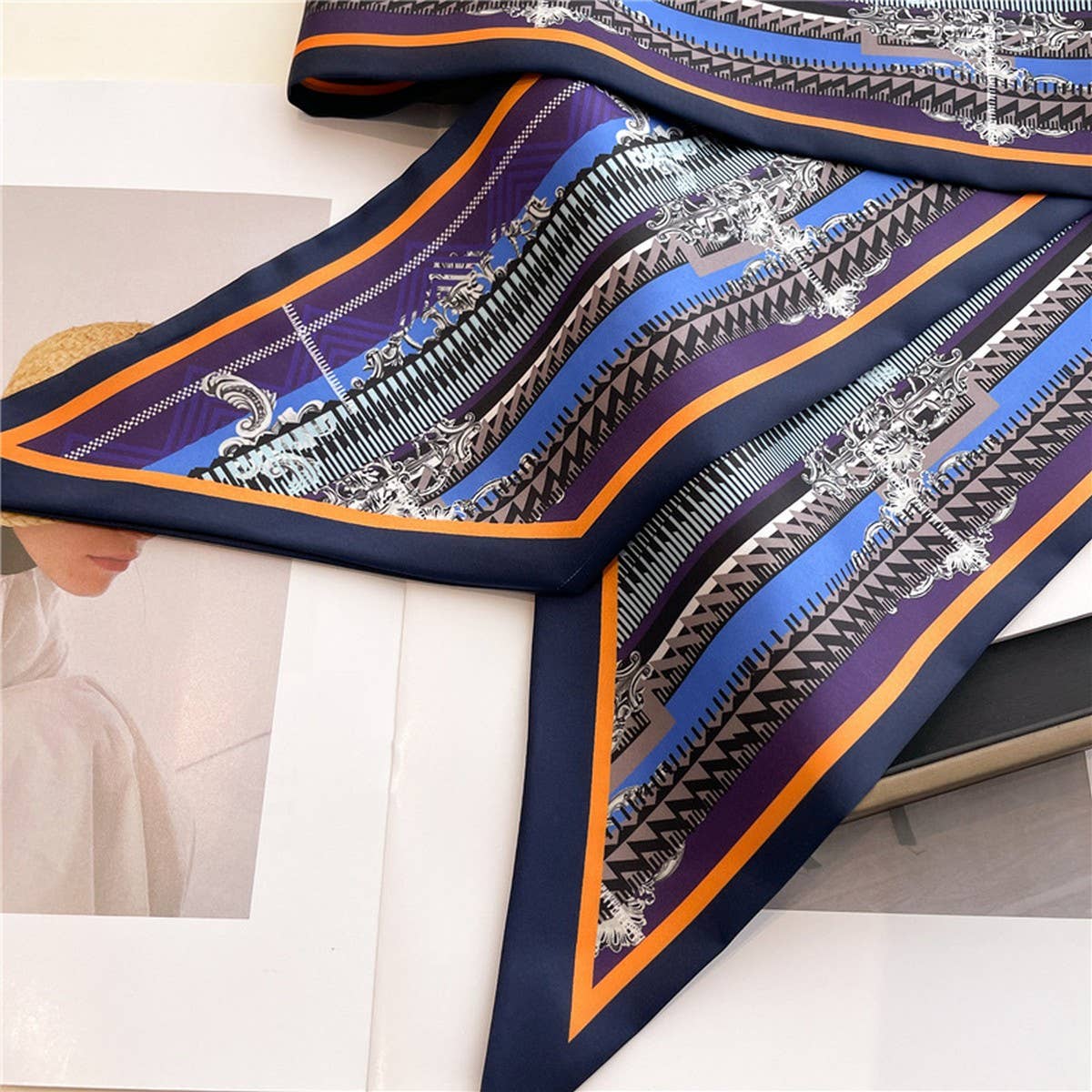 FASHIONABLE AND VERSATILE DOUBLE LAYER HEAD SCARF_CWASC1513