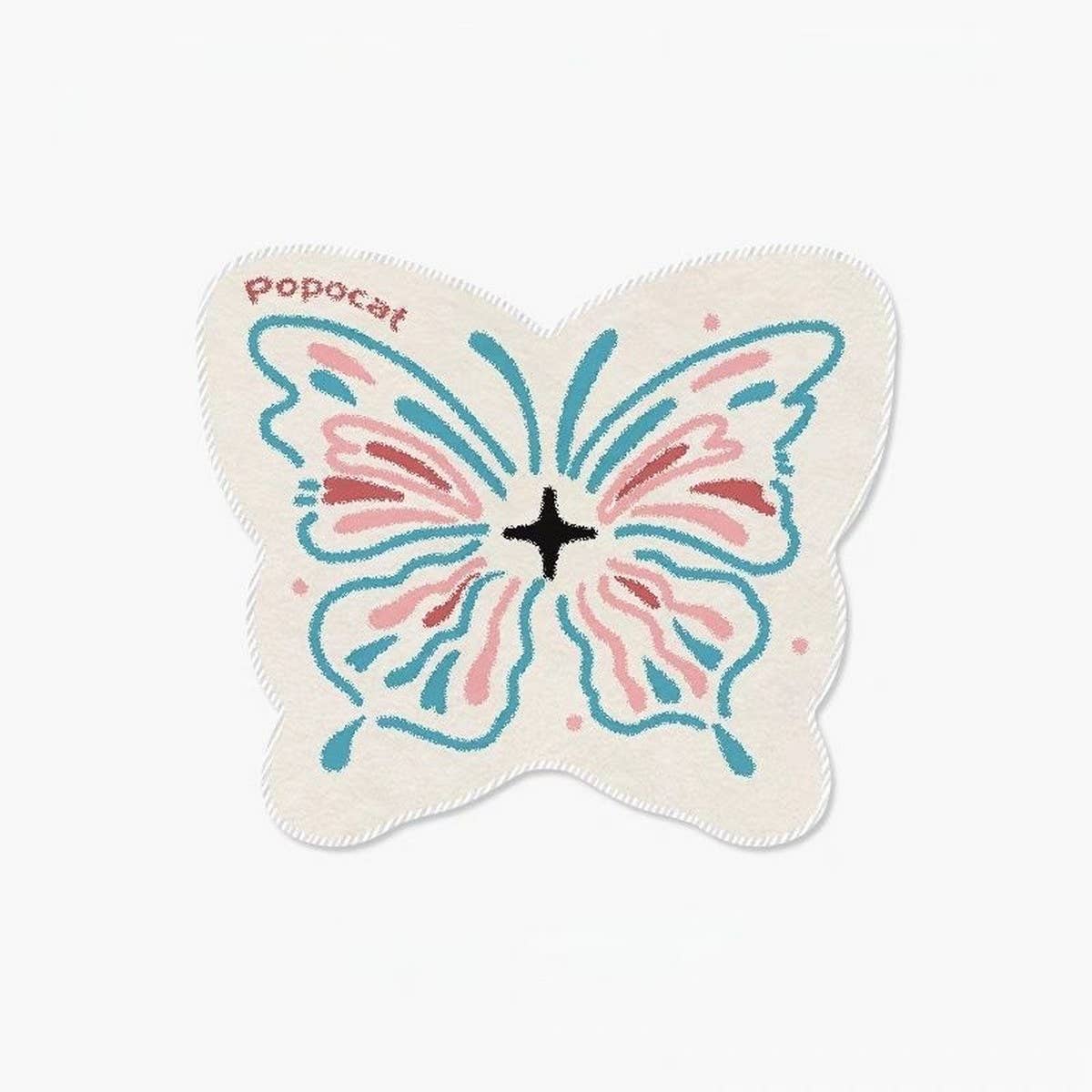 DOPAMINE BUTTERFLY RUG CUTE KIDS ROOM MAT_CWMM7511