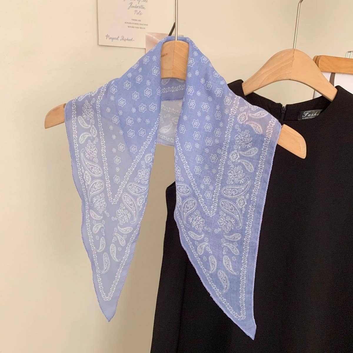 Paisley Scarf Bandana Headband Waist Belt Wrap_Cwasc03021