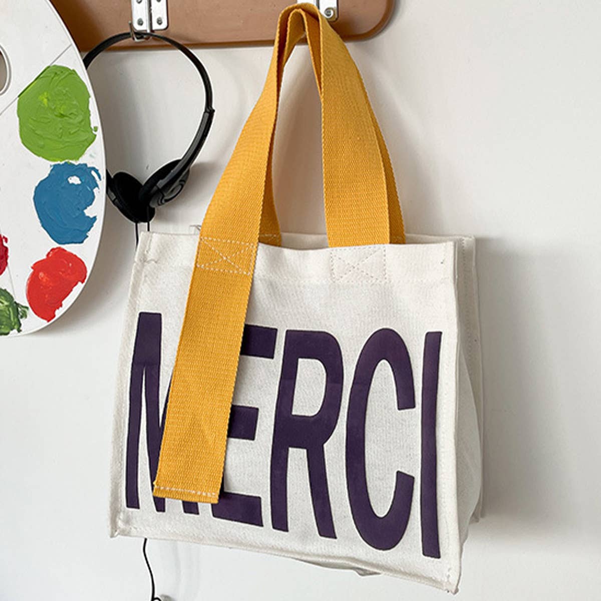 MERCL CANVAS TOTE BAG_CWAB1703