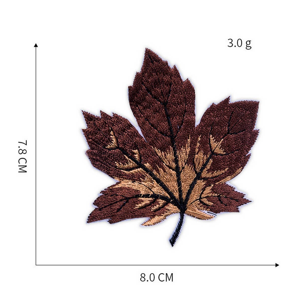 NEW MAPLE LEAF EMBROIDERY CHILDRENS CLOTH PATCH_CWMM4030