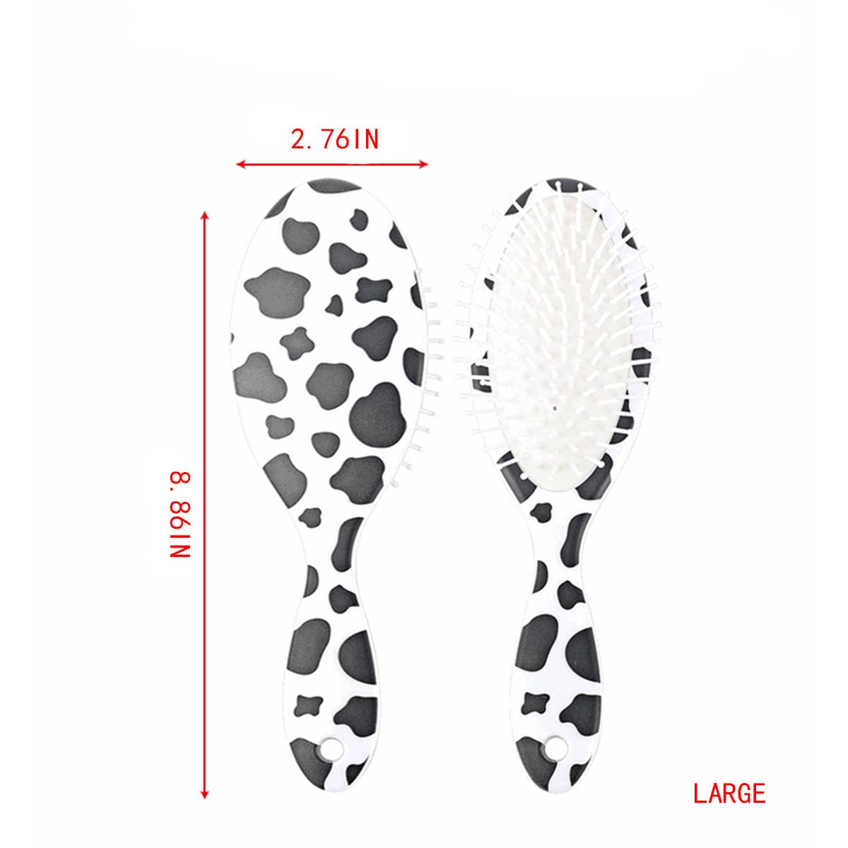 DUAL PURPOSE CUTE CARTOON COW OVAL COMB_CWAHA1873
