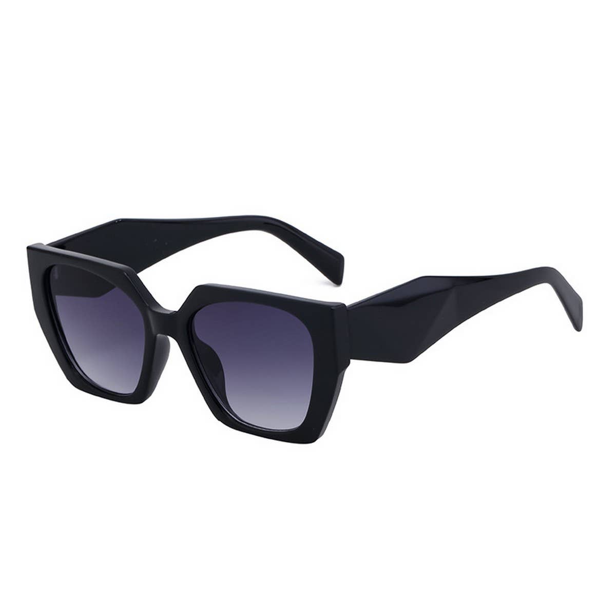 CAT EYE WIDE TEMPLE UV PROTECTION SUNGLASSES_CWASG0556