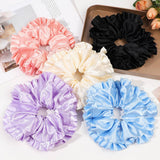 LARGE SATIN LACE HAIR TIE_CWAHA1634