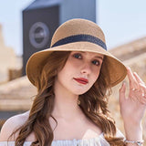 SUMMER SUN PROTECTION AND UV PROTECTION STRAW HAT_CWAH1341