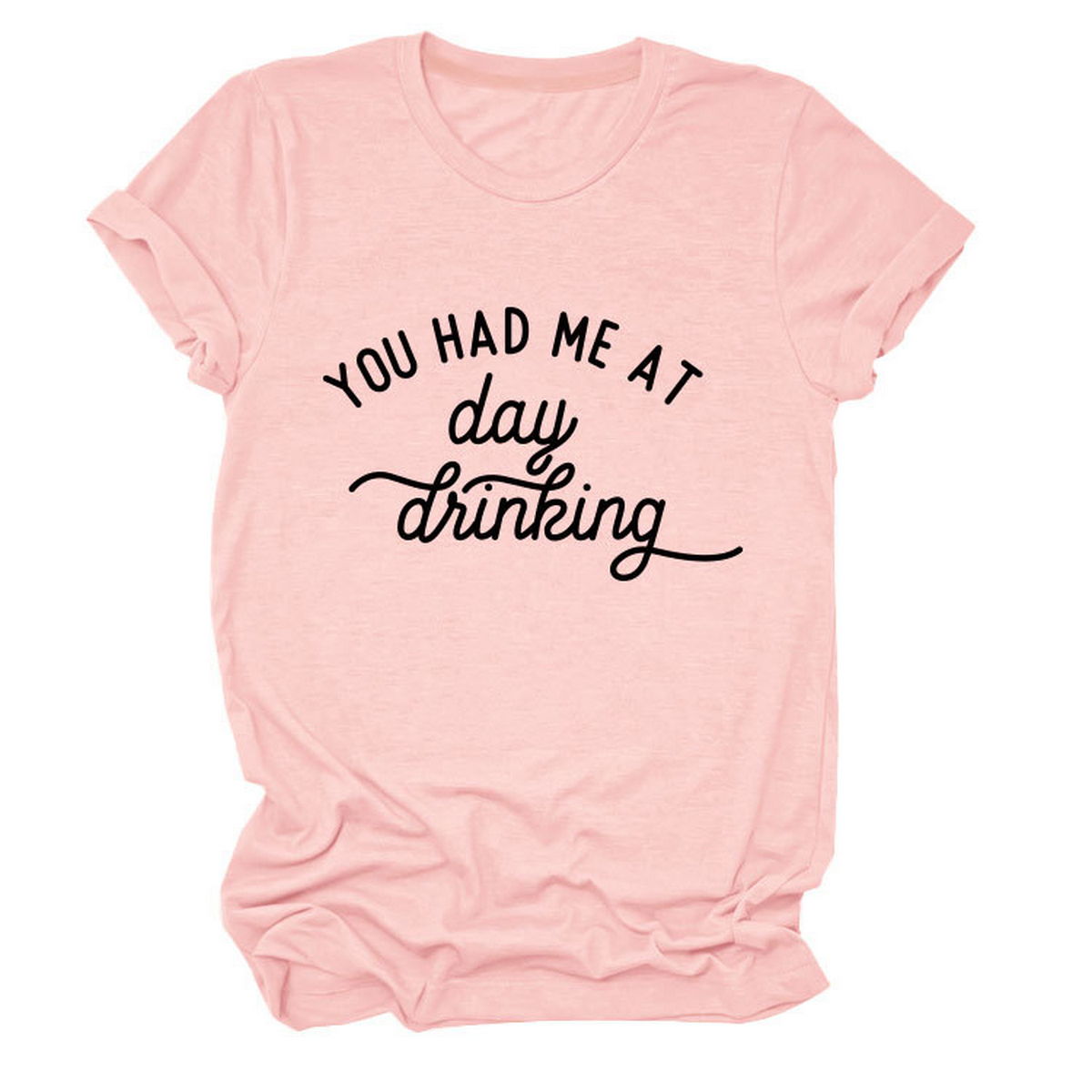 Women Summer Tee Day Drinking Quote Shirt_Cwttsl0491
