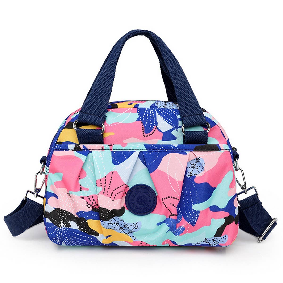 CASUAL PRINTED NYLON CROSSBODY SHOULDER BAG_CWASC1745