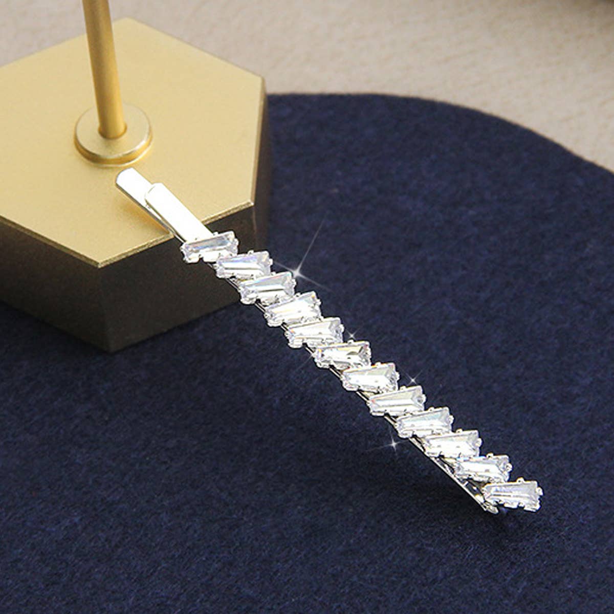 SPARKLING ZIRCON HAIR PIN EXQUISITE HAIR ACCESSORY_CWAHA1210