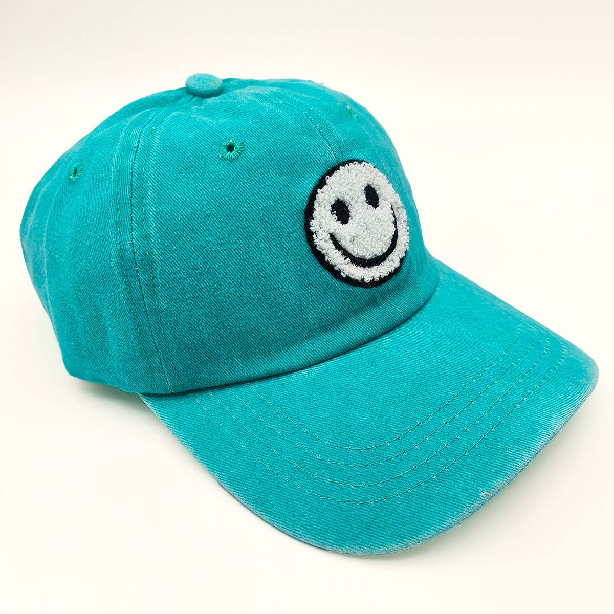 SMILEY FACE PARENT CHILD BASEBALL CAP SUN HATCWAH1241