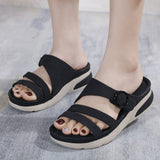 LEISURE SPORTS COMFORTABLE THICK SOLE SANDALS_CWSHS0535