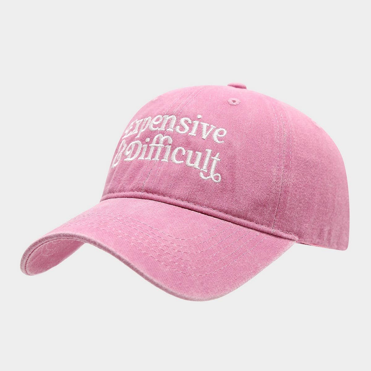 Stylish Soft Brim Baseball Cap With Letter_Cwah04608
