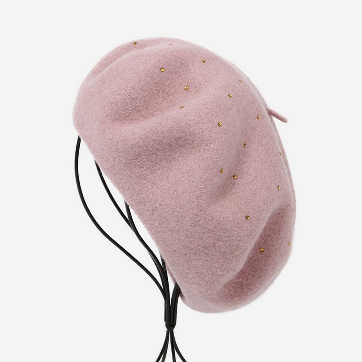 AUTUMN AND WINTER SIMPLE HOT DIAMOND COLORED BERET_CWAH1936