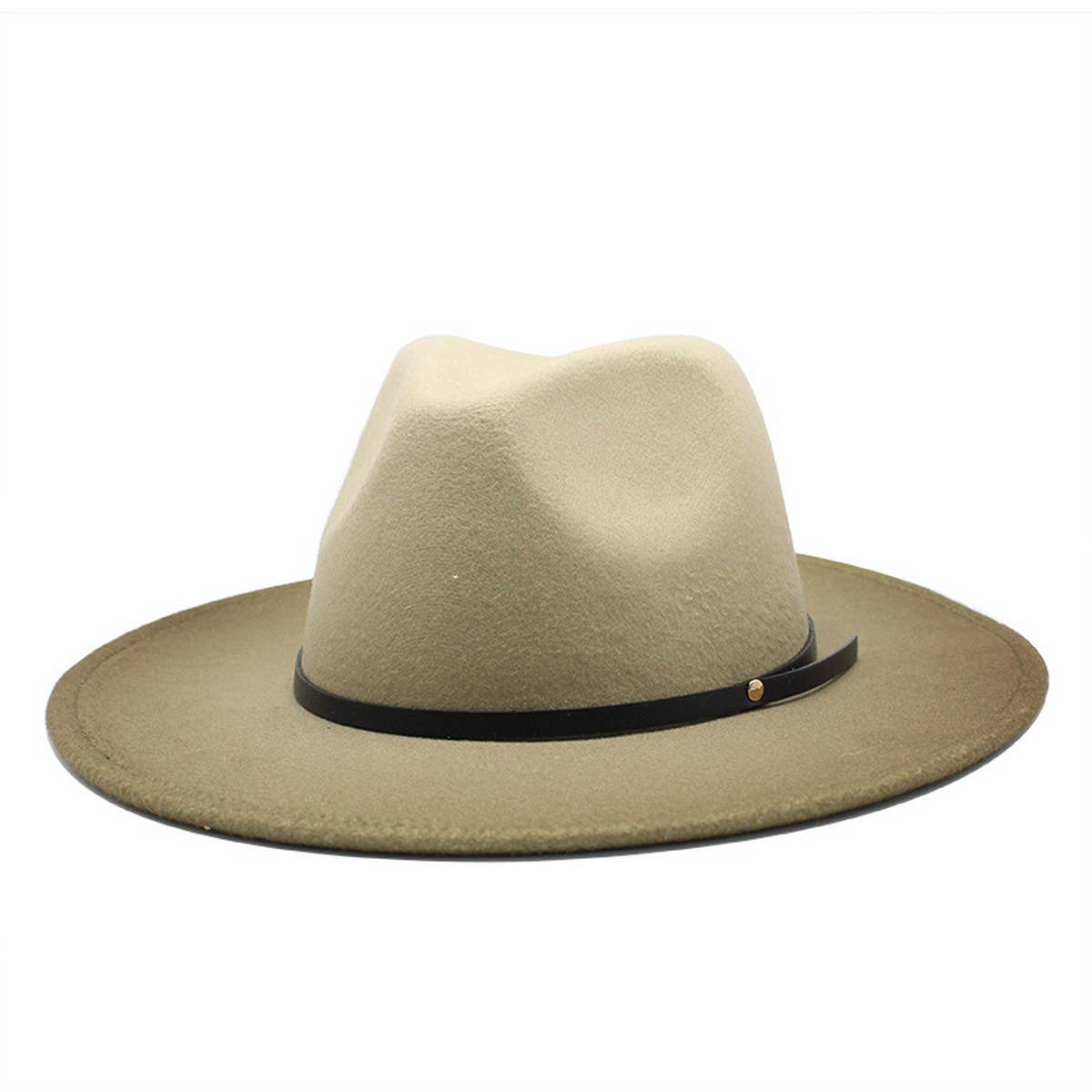 FASHION GRADIENT WIDE BRIMMED HAT FEDORA_CWAH0808