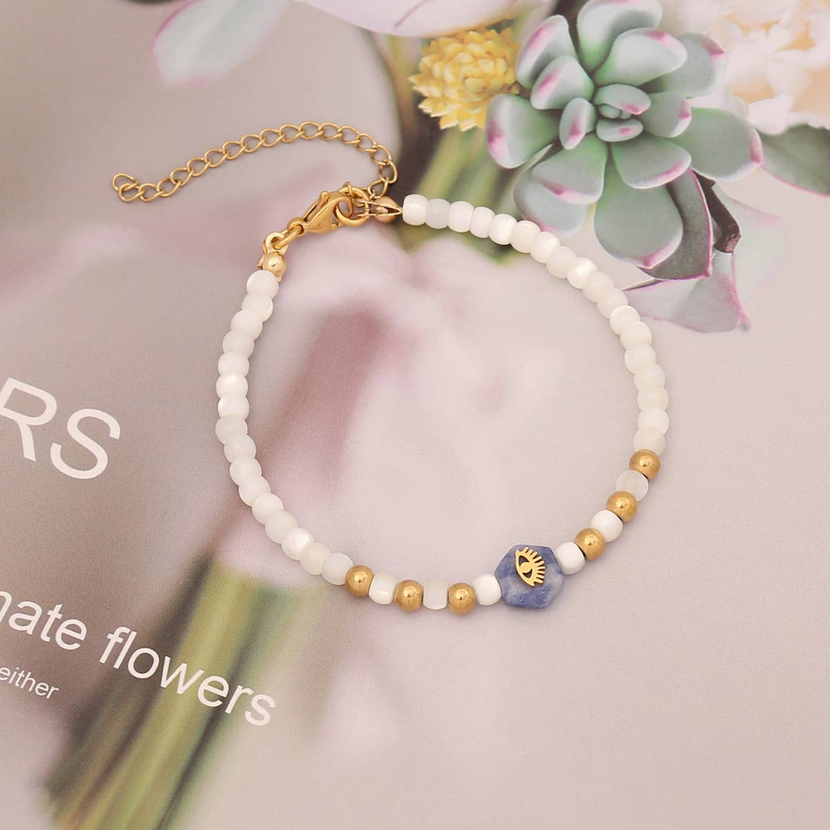 FASHION PEARL NATURAL STONE BRACELET_CWAJE0645