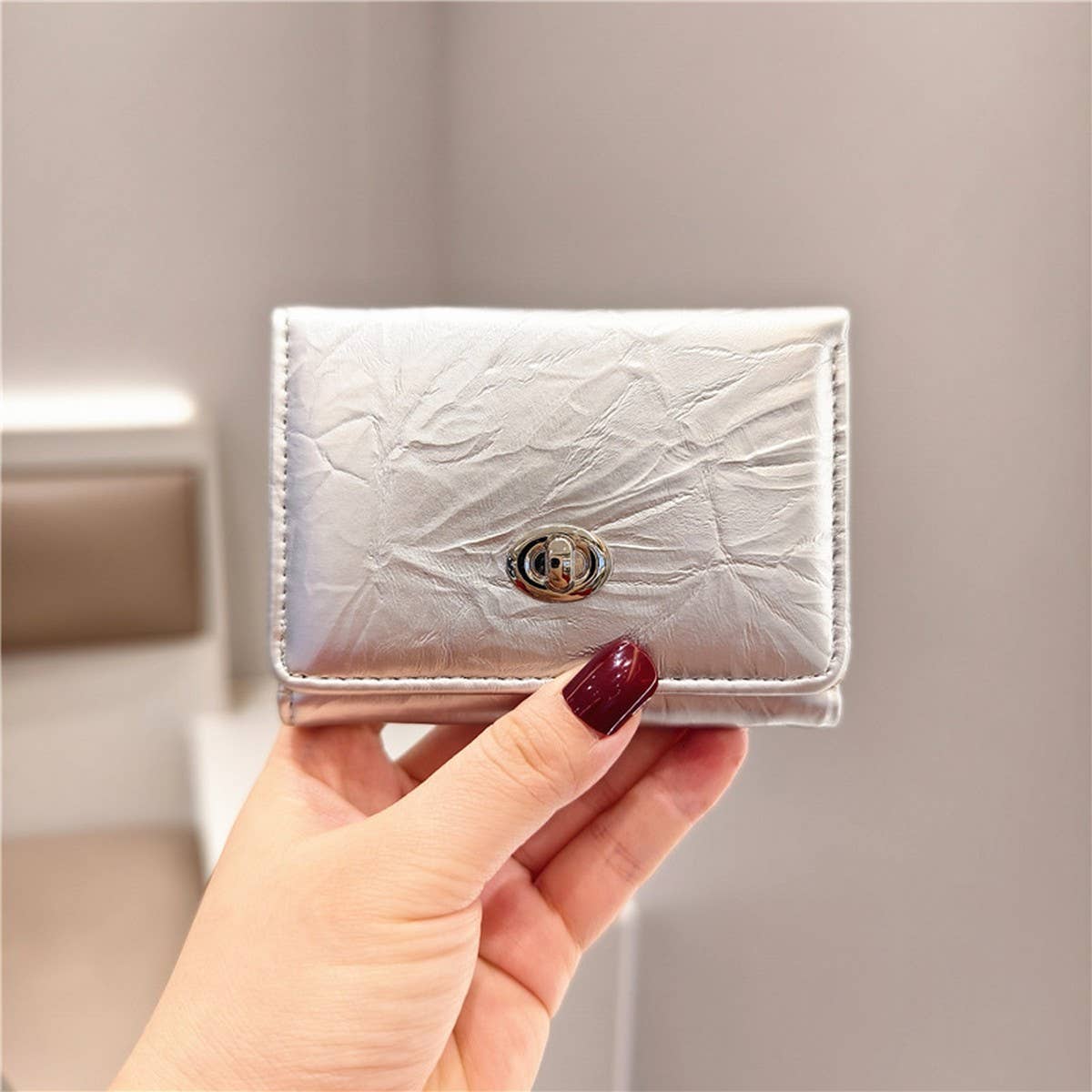 New Autumn Winter Mini 3-Fold Wallet_Cwab06251