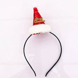 CHRISTMAS HAT SMALL HAT GIRL CUTE HEADBAND_CWAHA2741