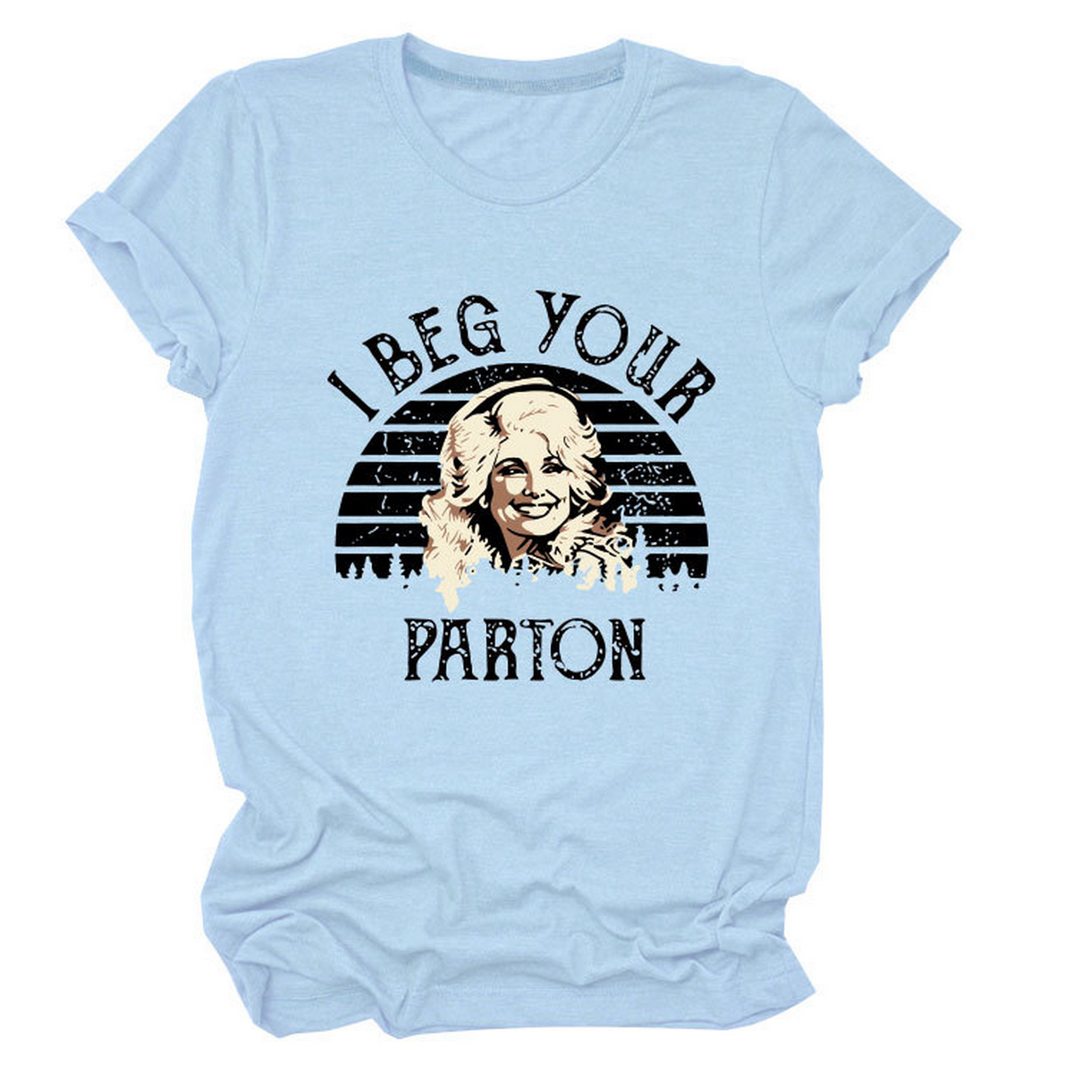 Womens Round Ne Casual Tee, Veryday Look_Cwtts1472