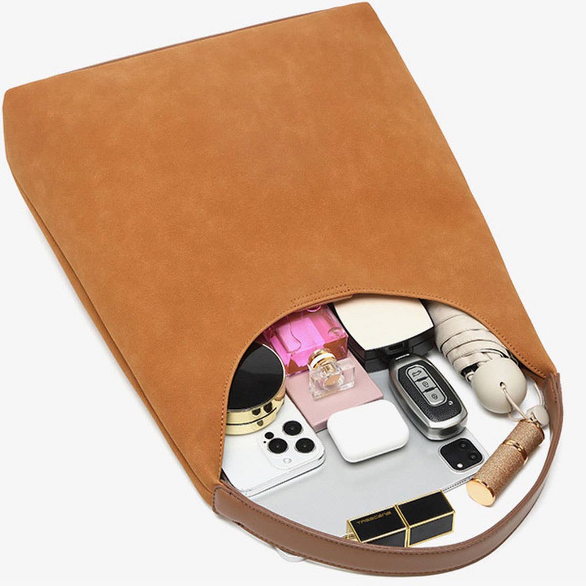 STYLISH LARGE CAPACITY UNDERARM TOTE BAG_CWAB5109