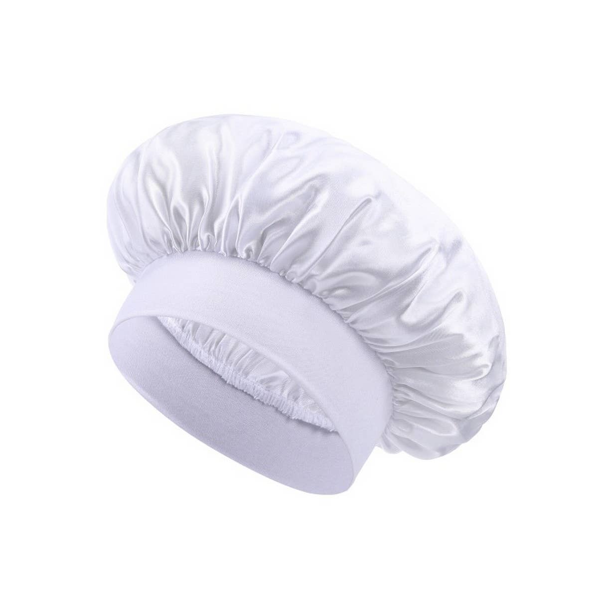 Cwaha6428_Wide-Brimmed Elastic Nightcap