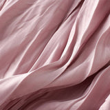 RUCHED PLEATED A LINE MIDI SKIRT_CWBMS0384