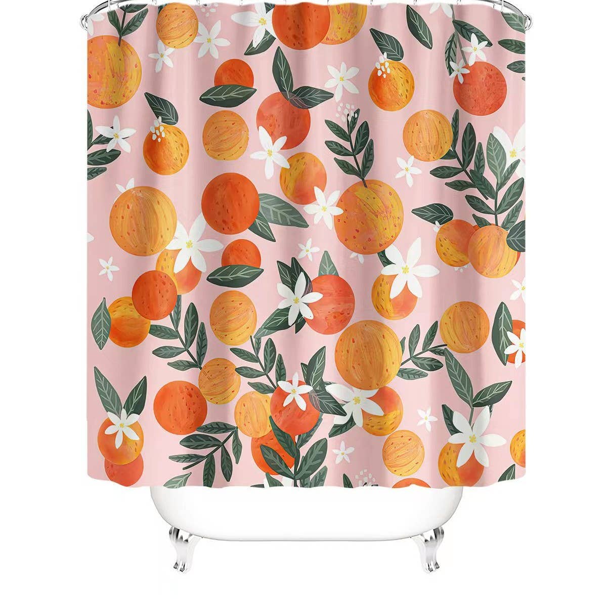 DIGITAL PRINTING FRUIT ISOLATION SHOWER CURTAIN_CWMM1793