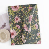 FLORAL PRINT WINTER SCARF SOFT ELEGANT LONG SHAWL_CWASC0462