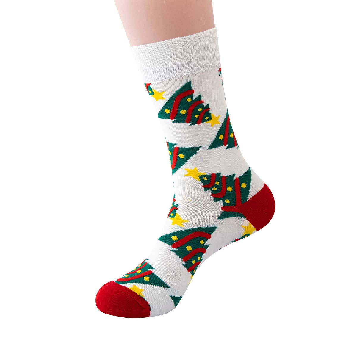 CHRISTMAS PATTERN CREW SOCKS_CWMS0202