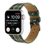 IWATCH8 1 PLUSH CHECKERED LEATHER STRAP_CWWW0049