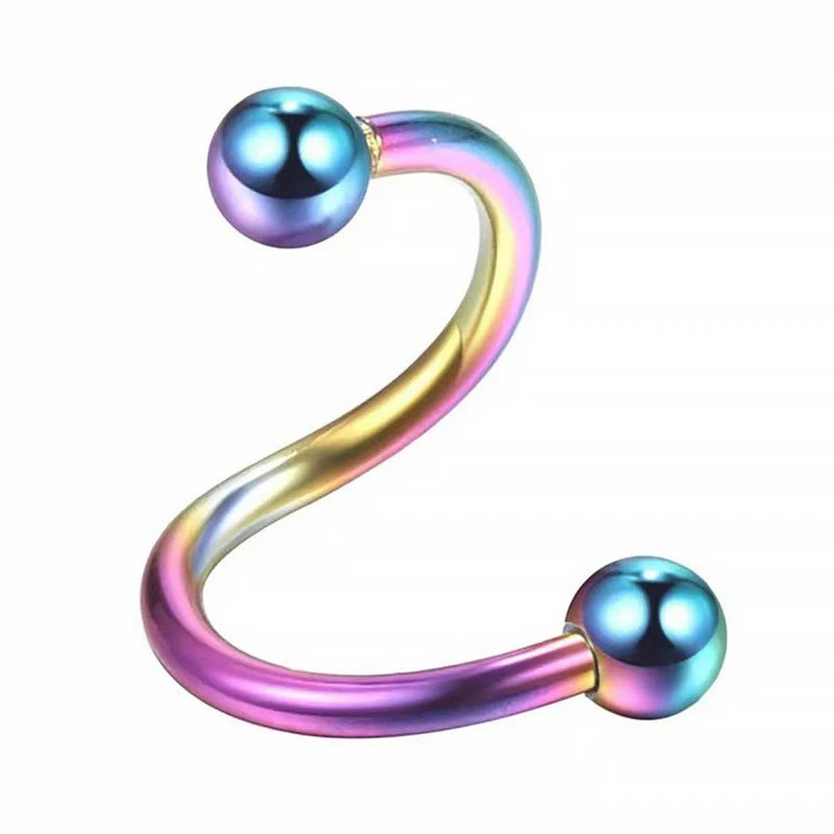 Trendy Titanium Steel Lip Ring Body Piercing_Cwmm9587