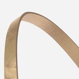 Five-Pointed Star Buckle Dazzling Golden Belt