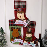 CHRISTMAS LARGE 3D CHRISTMAS SOCKS GIFT BAG_CWMS1431