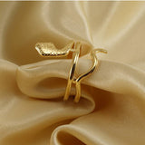 18K Stainless Steel Cold Wind Snake Ring_Cwaje2778