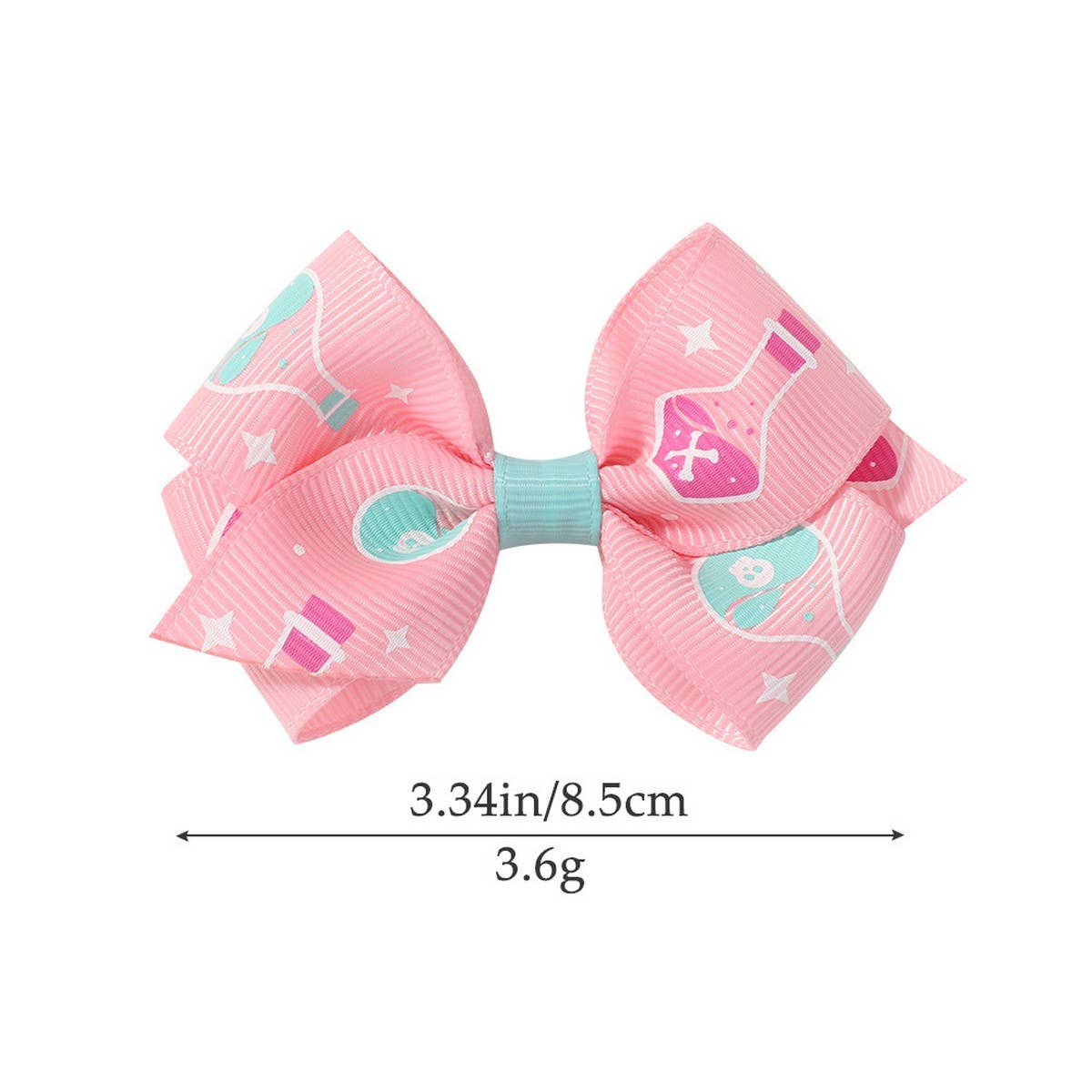 HALLOWEEN KIDS BOW HAIR CLIP CARTOON PARTY_CWAHA6688