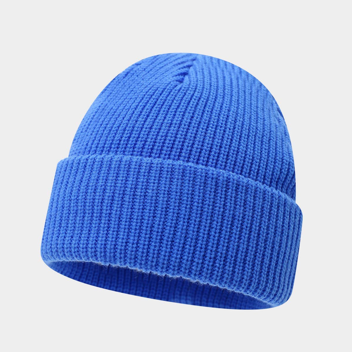 Vintage Knit Dome Skull Cap Warm Short Beanie Hat_Cwah04690