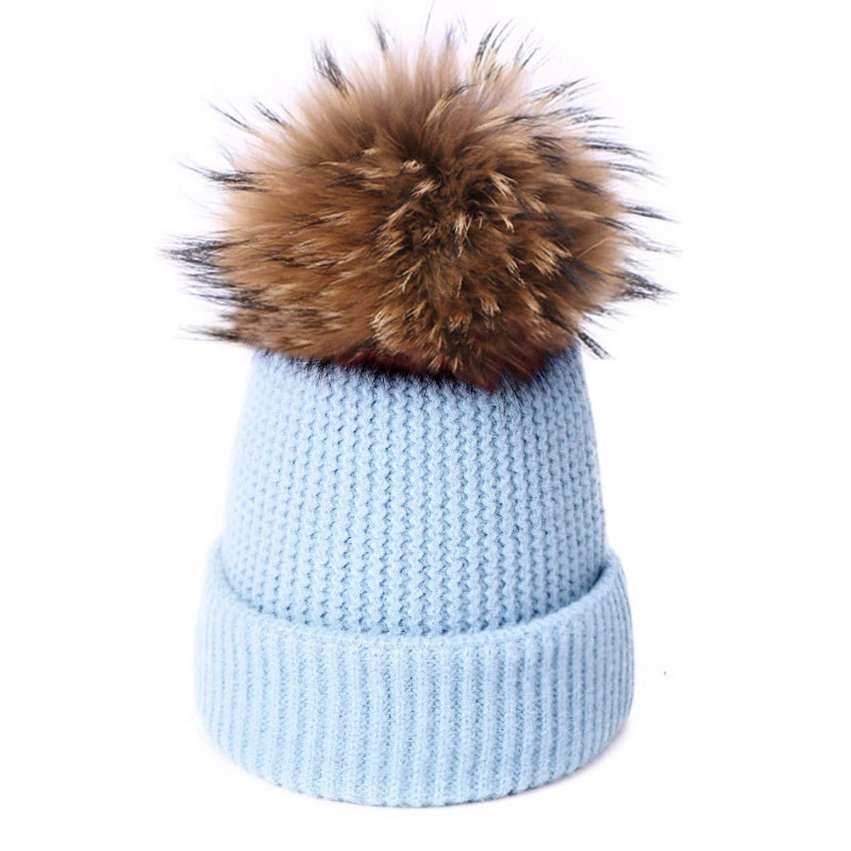Women¡¯S Warm Knit Beanie Hat With Ear Cover_Cwah04999